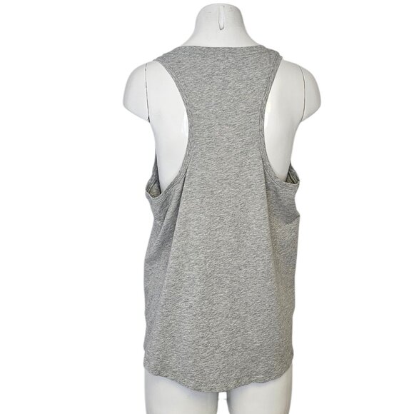 Lululemon Womens Scoop Neck Tank, Round Hem, Heathered Grey, Pullover - Picture 4 of 6